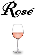 Load image into Gallery viewer, ROSE WINE WORD DECAL