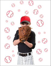 Load image into Gallery viewer, Baseball wall decals