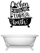 Load image into Gallery viewer, Bathroom wall decal from whimsidecals.com