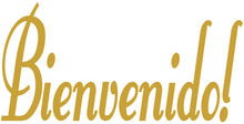 Load image into Gallery viewer, BIENVENIDO WALL DECAL CARAMEL TAN