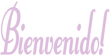 Load image into Gallery viewer, BIENVENIDO WALL DECAL LAVENDER