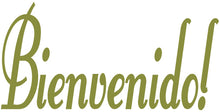 Load image into Gallery viewer, BIENVENIDO WALL DECAL OLIVE GREEN