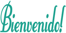 Load image into Gallery viewer, BIENVENIDO WALL DECAL TURQUOISE