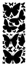 Load image into Gallery viewer, BLACK BUTTERFLY WALL DECALS
