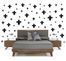 Load image into Gallery viewer, BLACK FLEUR DE LIS WALL DECOR