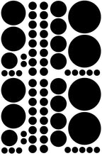 Load image into Gallery viewer, BLACK POLKA DOT DECALS