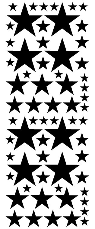 Black Star Sticker
