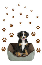 Load image into Gallery viewer, BROWN PAW PRINT STICKERS