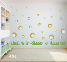 Load image into Gallery viewer, TAN BUBBLE WALL DECALS