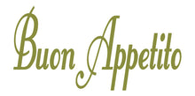 Load image into Gallery viewer, BUON APPETITO ITALIAN WORD WALL DECAL IN OLIVE GREEN