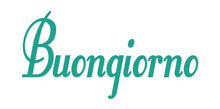 Load image into Gallery viewer, BUONGIONO GOOD MORNING ITALIAN WORD WALL DECAL TURQUOISE