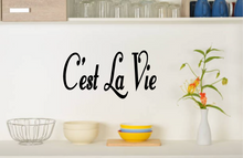 Load image into Gallery viewer, C'EST LA VIE WALL STICKER