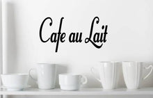 Load image into Gallery viewer, CAFE AU LAIT WALL STICKER