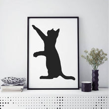 Load image into Gallery viewer, CAT SILHOUETTE WALL STICKER