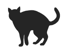Load image into Gallery viewer, CAT SILHOUETTE WALL DECAL