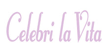 Load image into Gallery viewer, CELEBRI LA VITA ITALIAN WORD WALL DECAL IN LAVENDER