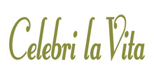 Load image into Gallery viewer, CELEBRI LA VITA ITALIAN WORD WALL DECAL IN OLIVE GREEN