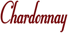 Load image into Gallery viewer, CHARDONNAY WALL DECAL MAROON