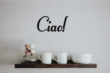 Load image into Gallery viewer, CIAO ITALIAN WORD WALL DECAL