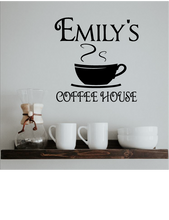 Load image into Gallery viewer, COFFEE HOUSE KITCHEN DECAL