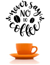 Load image into Gallery viewer, Coffee word wall decals from whimsidecals.com