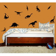 Load image into Gallery viewer, DINOSAUR WALL DECAL STICKERS