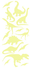 Load image into Gallery viewer, DINOSAUR WALL DECALS PALE YELLOW