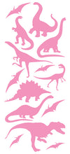 Load image into Gallery viewer, DINOSAUR WALL DECALS SOFT PINK