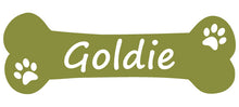 Load image into Gallery viewer, DOG BONE DECAL OLIVE GREEN