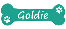 Load image into Gallery viewer, DOG BONE DECAL TURQUOISE
