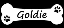 Load image into Gallery viewer, DOG BONE DECAL WHITE