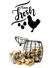 Load image into Gallery viewer, FARM FRESH WALL STICKER