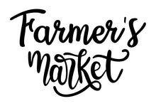 Load image into Gallery viewer, Farmer's market sticker from whimsidecals.com