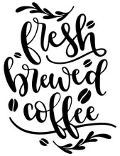 Load image into Gallery viewer, Fresh brewed coffee sticker