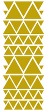 Load image into Gallery viewer, GOLD TRIANGLE STICKERS