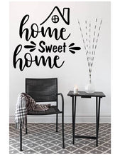 Load image into Gallery viewer, Home sweet home wall decal
