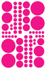 Load image into Gallery viewer, HOT PINK POLKA DOT DECALS