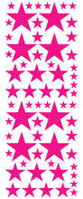 Load image into Gallery viewer, HOT PINK STAR DECALS