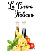 Load image into Gallery viewer, LA CUCINA ITALIANA WALL DECAL