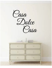 Load image into Gallery viewer, Italian phrase wall decal from whimsidecals.com