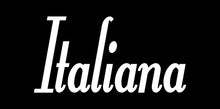 Load image into Gallery viewer, ITALIANA WORD WALL DECAL IN WHITE