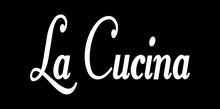 Load image into Gallery viewer, LA CUCINA ITALIAN WORD WALL DECAL IN WHITE
