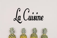 Load image into Gallery viewer, LA CUISINE FRENCH WORD WALL STICKER THE KITCHEN