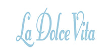 Load image into Gallery viewer, LA DOLCE VITA ITALIAN WORD WALL DECAL IN POWDER BLUE