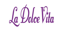 Load image into Gallery viewer, LA DOLCE VITA ITALIAN WORD WALL DECAL IN PURPLE