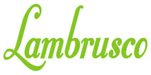 Load image into Gallery viewer, LAMBRUSCO WALL DECAL IN LIME GREEN