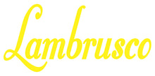Load image into Gallery viewer, LAMBRUSCO WALL DECAL IN YELLOW