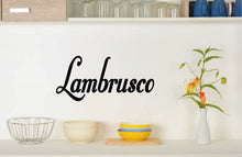 Load image into Gallery viewer, LAMBRUSCO WALL DECAL