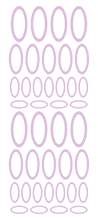 Load image into Gallery viewer, LAVENDER OVAL WALL STICKERS