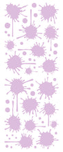 Load image into Gallery viewer, LAVENDER PAINT SPLATTER DECAL